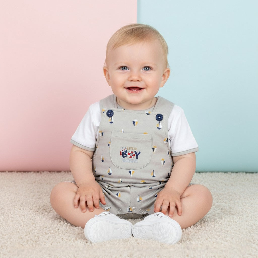 OVEROL MARINERITO EN COLOR PLOMO