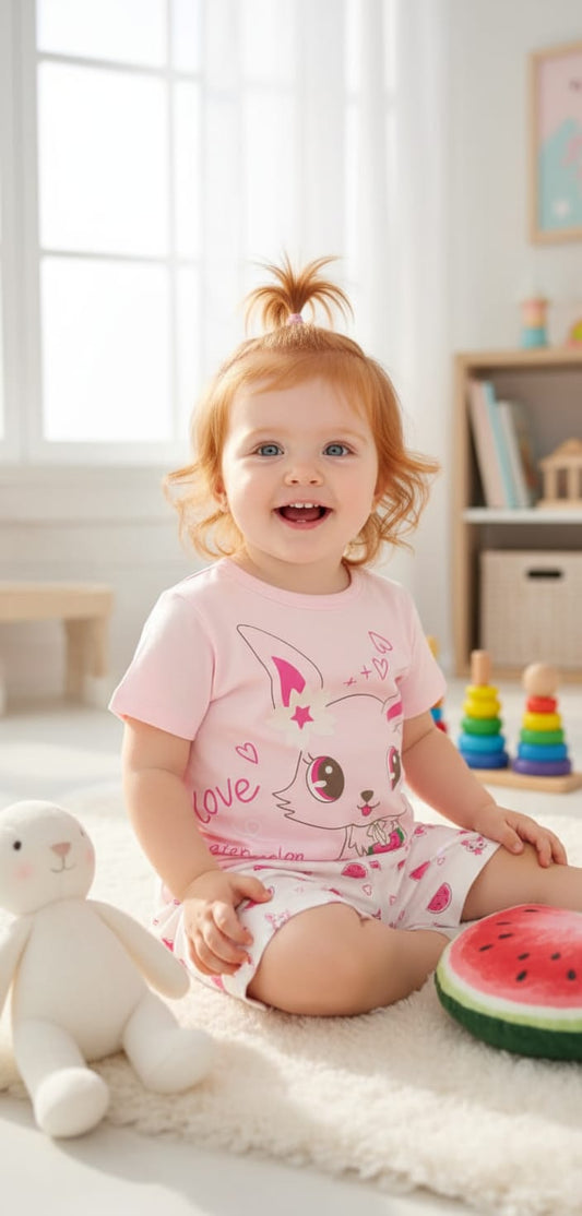 PIJAMA LOVE EN COLOR ROSADO