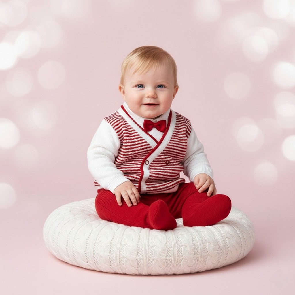 CONJUNTO TONITO EN COLOR ROJO