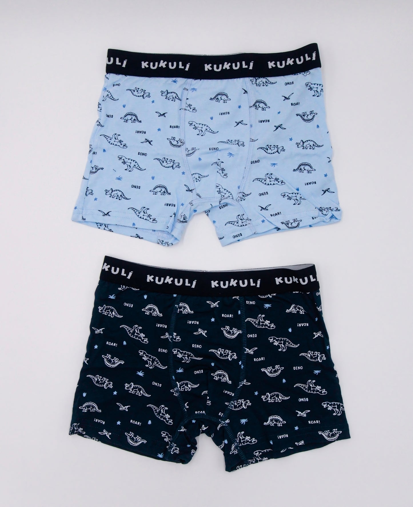 SET BOXER ESTAMPADOS AZUL-CELESTE